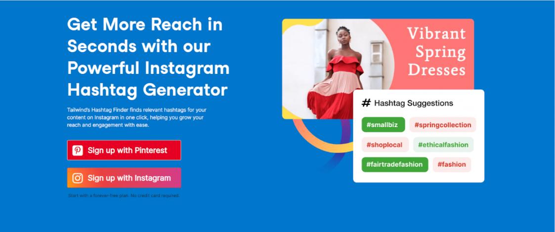 Hashtag Finder by Tailwind