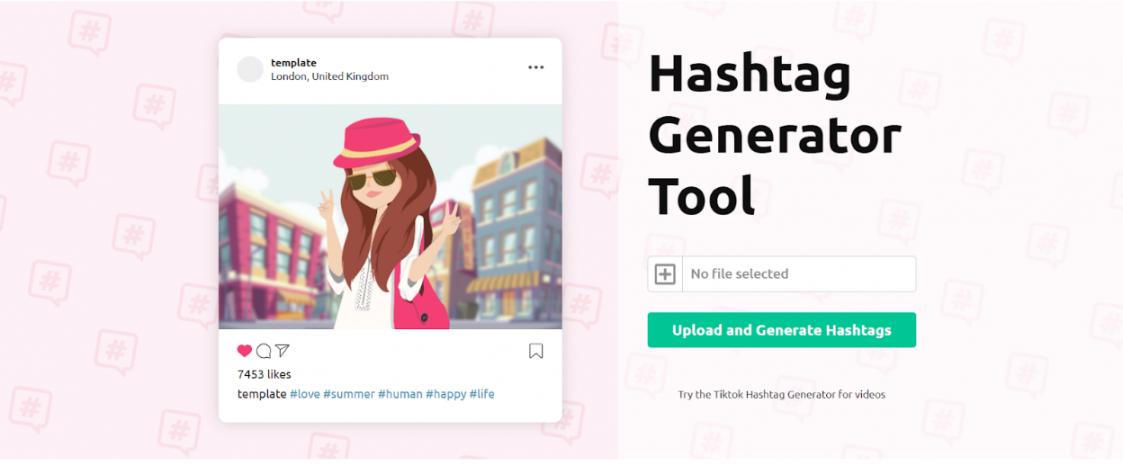 Hashtag Generator Tool by IMH