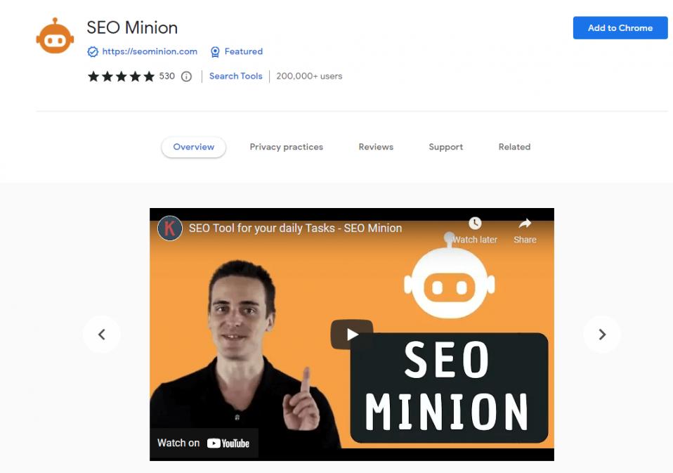 SEO Minion