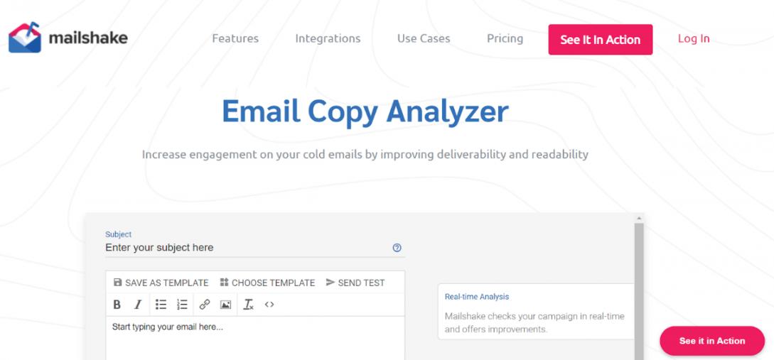 Email Copy Analyzer by Mailshake