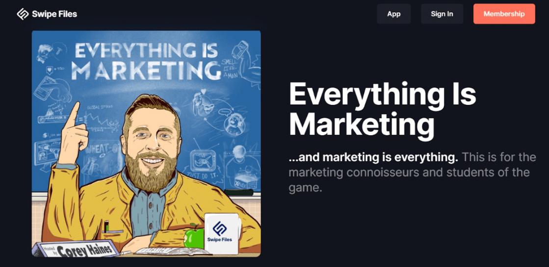 Everything Is Marketing