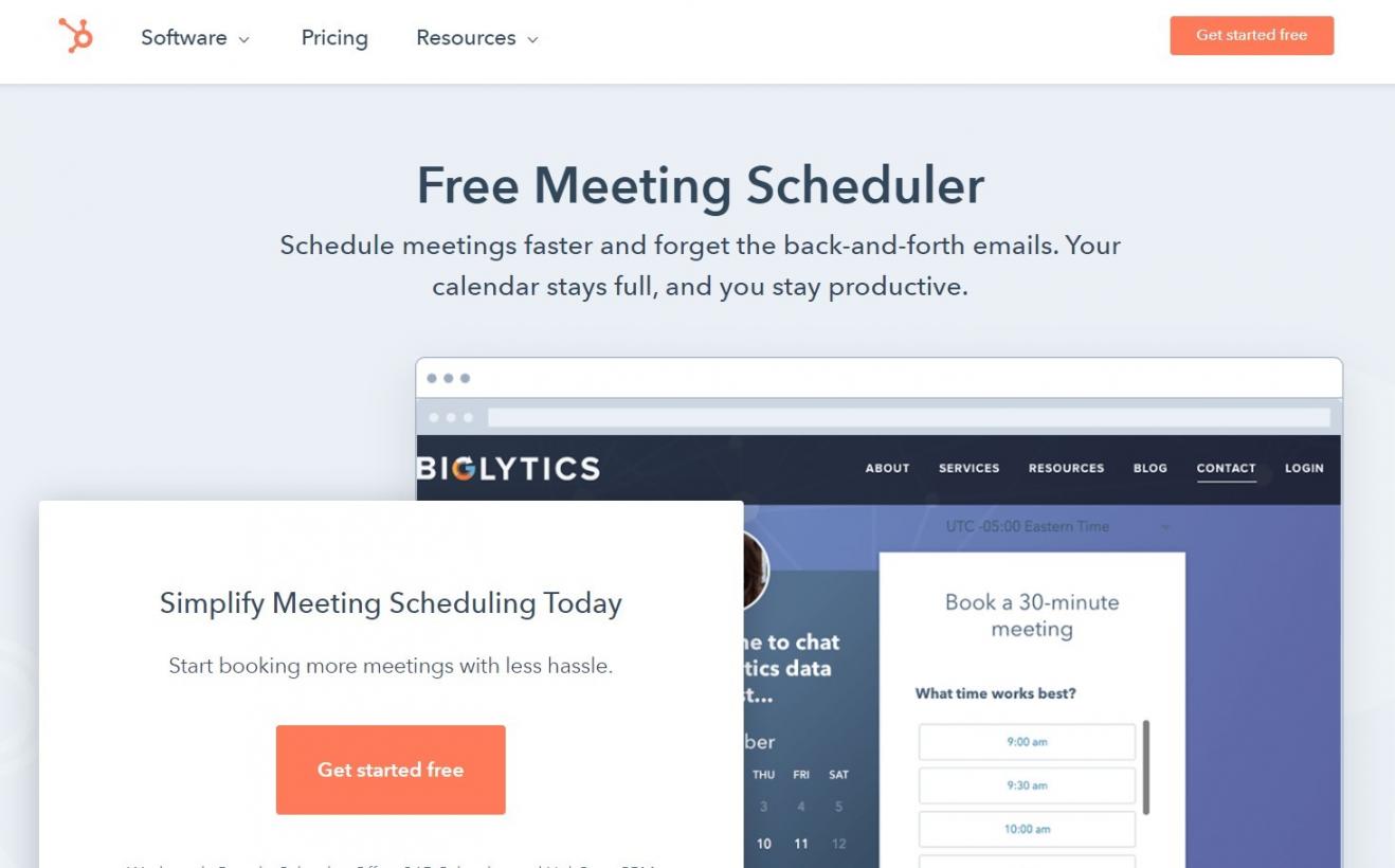 HubSpot Meeting Scheduler