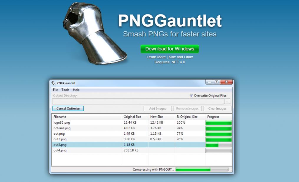 PNGGauntlet