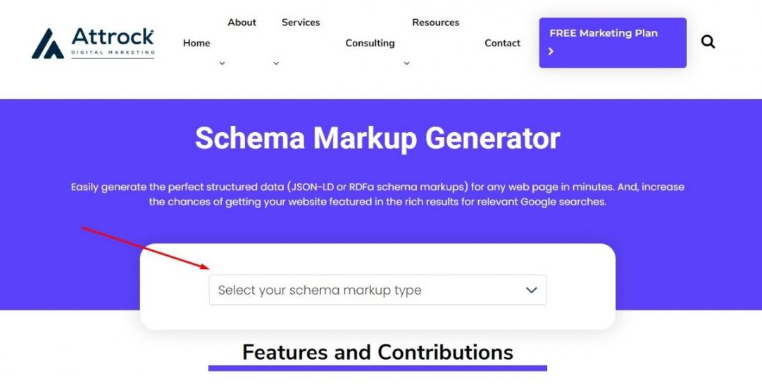 schema markup generator tool