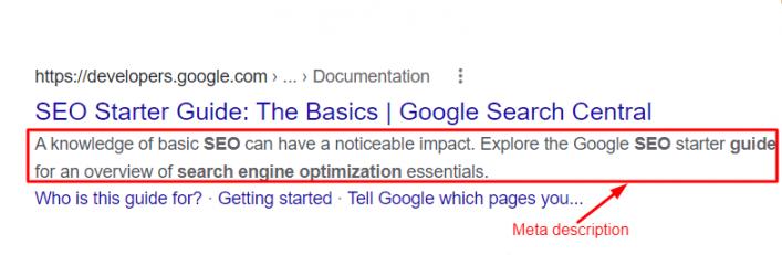 Optimize Your Meta Description